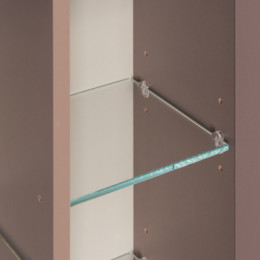 Ар-Деко Шкаф-колонна двустворчатая Кашемир