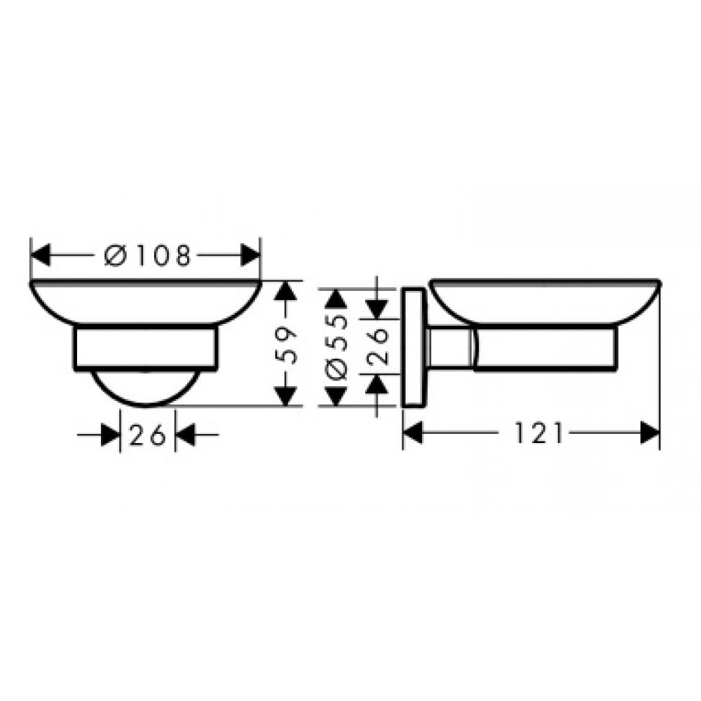 41715000 Logis Universal Мыльница