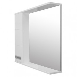 Зеркало-шкаф Дина 75 (750*700*140) левое