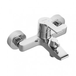 Смеситель Найра для ванны-душа с аксессуарами, хром