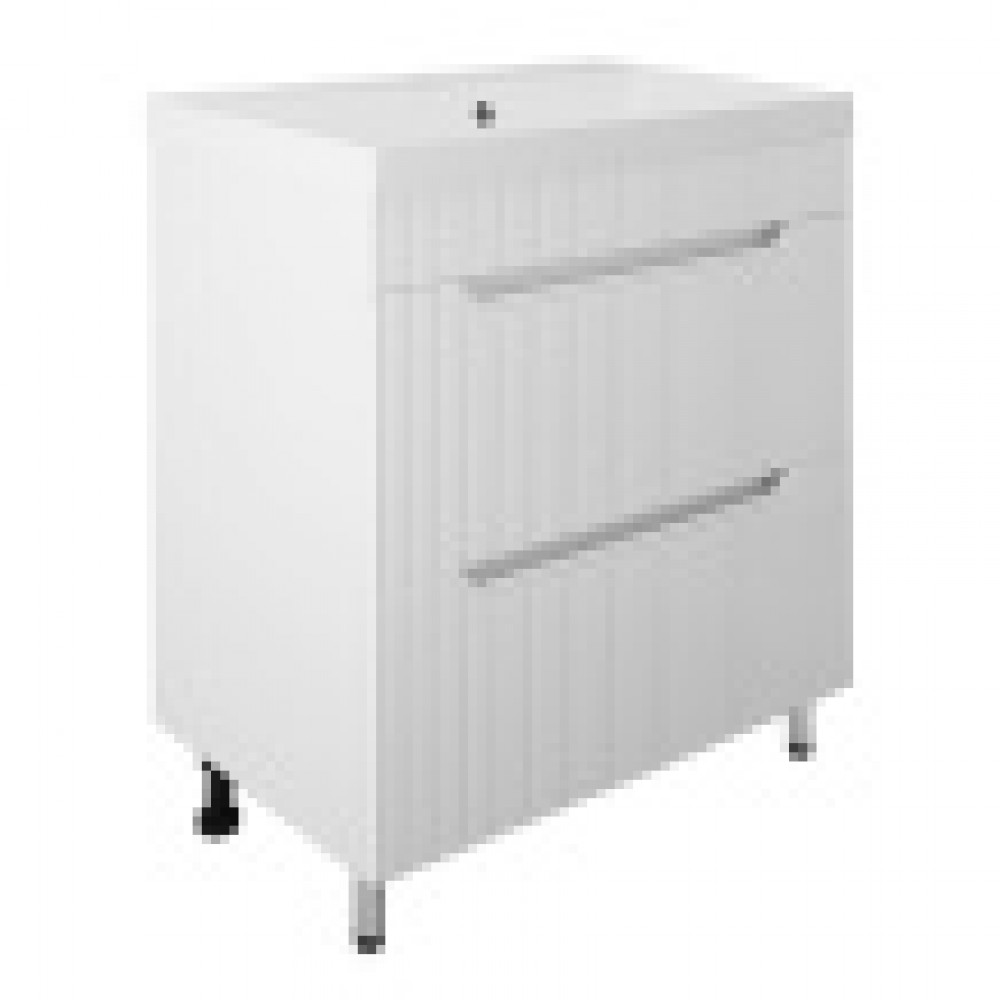 Комплект Тумба HARMONIA 70/2Н напольная с раковиной АСТОРИЯ 70