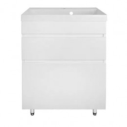 Комплект Тумба Эстима 60/2Н напольная с раковиной Астория 60