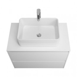 Ona Столешница под раковину 79x45x18 800мм белый матовый