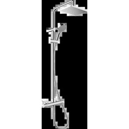 26097000 Vernis Shape Showerpipe 230 1jet с термостатом, EcoSmart, хром
