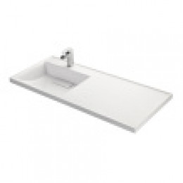 Лондри 120 Раковина ЛЕВАЯ БЕЛАЯ