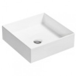 E90011-0 Delta Pure накладная раковина, тонкая керамика, 39*39