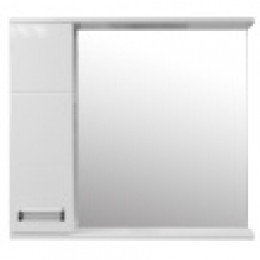 Зеркало-шкаф Дина 75 (750*700*140) левое