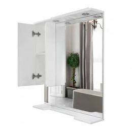 Зеркало-шкаф Эстима 80 левое