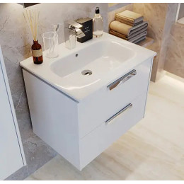 Z_LAGO Модуль д/раковины 600 мм, белый глянец (подходит раковина и зеркал.шк.Victoria Nord)