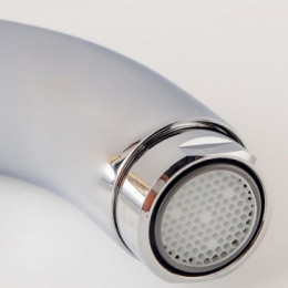 KLUDI BOZZ Однорычажный смеситель для раковины, внешняя монтажная часть, излив 220 мм, арт. 382450576