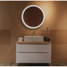 AZARIO зеркало Перла- ТХ d770 сенсорный выключатель, тепл.холод.свет