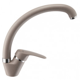 Z_НИМО Смеситель для кухни серый шелк