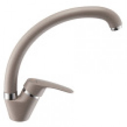 Z_НИМО Смеситель для кухни серый шелк