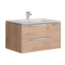 LAGO Модуль д/раковины 800 мм, светлый дуб (подходит раковина и зеркал.шк.Victoria Nord)