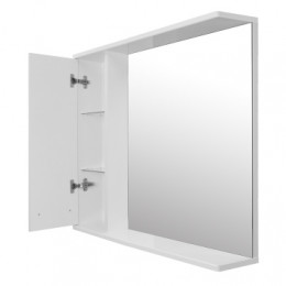 Зеркало-шкаф Дина 75 (750*700*140) левое