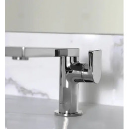 E73167-CP COMPOSED Смеситель для умывальника, специальная ручка, с дк, хром