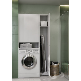 Лондри Шкаф-колонна узкая для швабры, ширина 312