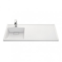 Лондри 105 Раковина ЛЕВАЯ БЕЛАЯ