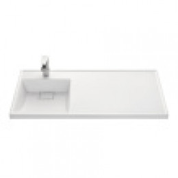 Лондри 105 Раковина ЛЕВАЯ БЕЛАЯ