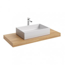 Столешница под раковину I 1200 дуб