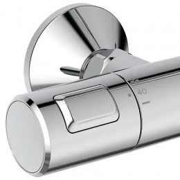 A7701AA Термостатический смеситель, ручной душ и верхняя лейка