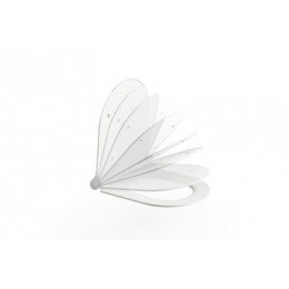 Сиденье для унитаза Uni  Chrome Slim белое