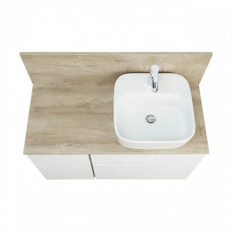 Мишель 100 Столешница+панель Дуб Эндгрейн универсальная