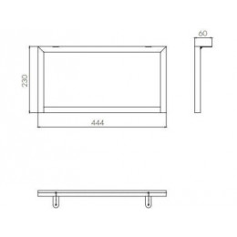 Лофт Урбан Опора низкая