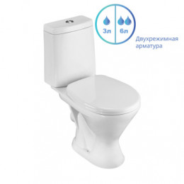 Унитаз-компакт Грация белый