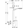 27856000 Душевой набор Raindance Select E 150 3jet/ Unica'S Puro 0,65 m