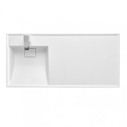 Лондри 105 Раковина ЛЕВАЯ БЕЛАЯ