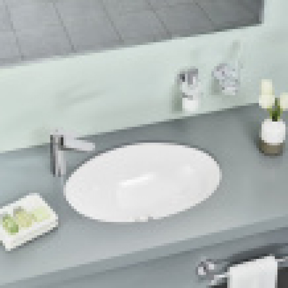 39423000 Bau Ceramic Раковина встраиваемая снизу столешницы Universal 55 см,