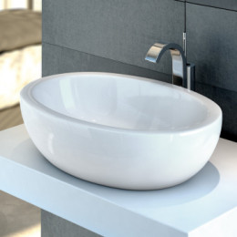 K078401 STRADA Умывальник-чаша овальный 60x42 см,