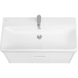 Оливия 90 Тумба Белый матовый (БЕЗ УМЫВАЛЬНИКА "Адриана-90")