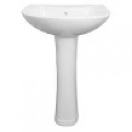 Раковина Loranto с пьедесталом 530*450*825