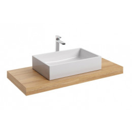 Умывальник FORMY 01 500 D белый со скрытым переливом