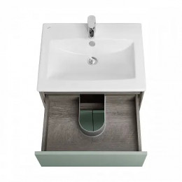 Форест 60 Тумба Дуб Рошелье/Сумеречный голубой (БЕЗ УМЫВАЛЬНИКА ЭЛИНА 60)