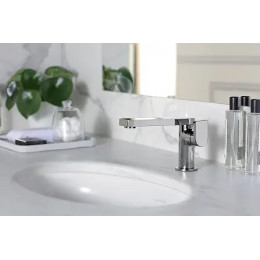 E73167-CP COMPOSED Смеситель для умывальника, специальная ручка, с дк, хром