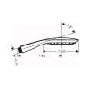 26551000 Raindance Select E Ручной душ 150 3jet EcoSmart 9 л/мин, хром