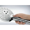 27633340 Raindance Select S Showerpipe 240 1jet PowderRain с термостатом шлифованный черный хром
