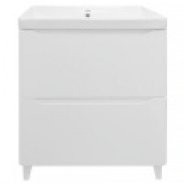 Комплект Тумба LOTOS 60/2 Н (615х475х835) напольная с раковиной Monte 60