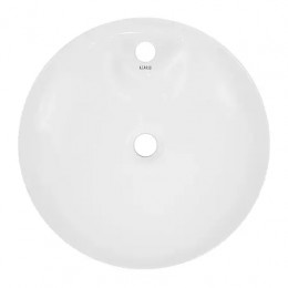 AZ-3204 Раковина накладная.Размер 460x460x100 мм белый глянец