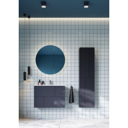 Luna Шкаф-колонна 1600, синий