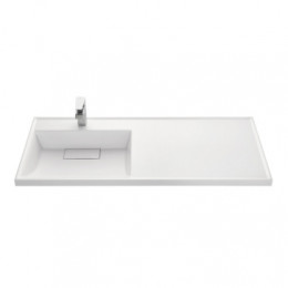 Лондри 120 Раковина ЛЕВАЯ БЕЛАЯ