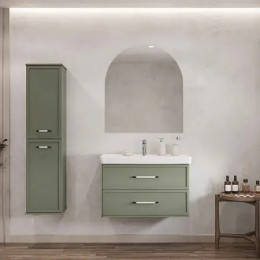 Нео-Классика 85/2 Тумба-умывальник Кипарис (БЕЗ Раковины Нео Классик 85)