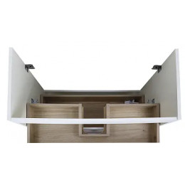 Комплект Тумба Мила 80 (810*670*470) подвесная с раковиной Tempo 80