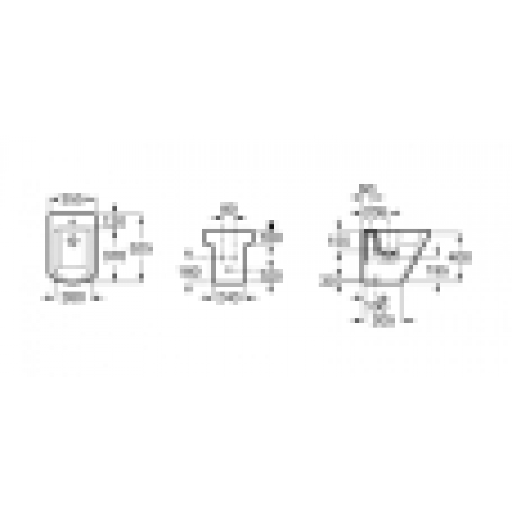 Z_HALL Биде напольное, уст.компл., 525 мм