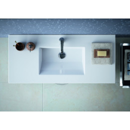 EXUA112-00 OLA Раковина 101*46 см, подходит к мебели TOLBIAC, белый