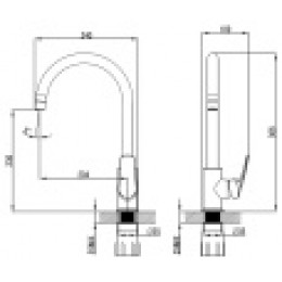 TAVIRA Смеситель для кухни
