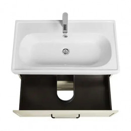 Нео-Классика 85/2 Тумба-умывальник Белый камень (БЕЗ Раковины Нео Классик 85)